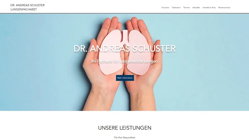 drschuster.at - screenshot